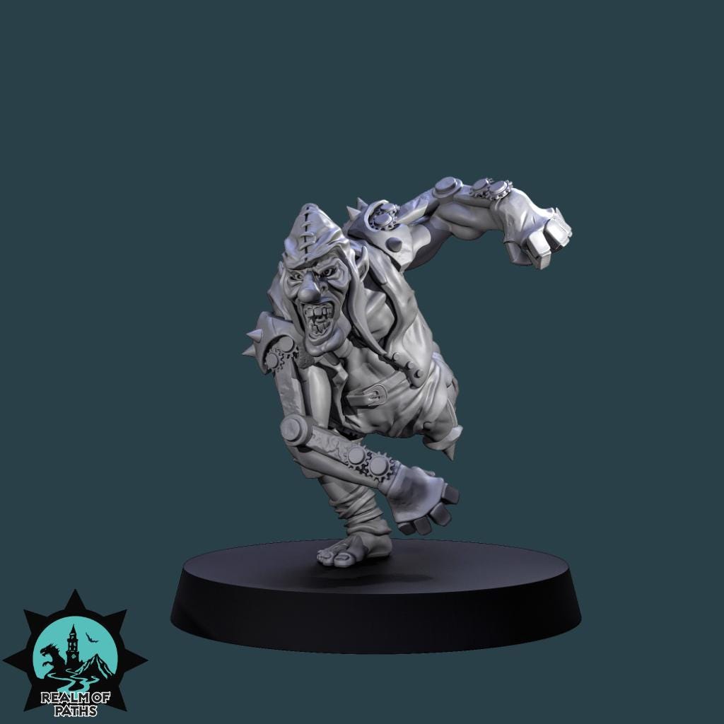 Realm of Paths Chaos Dwarf Fire Mechanics Football Team