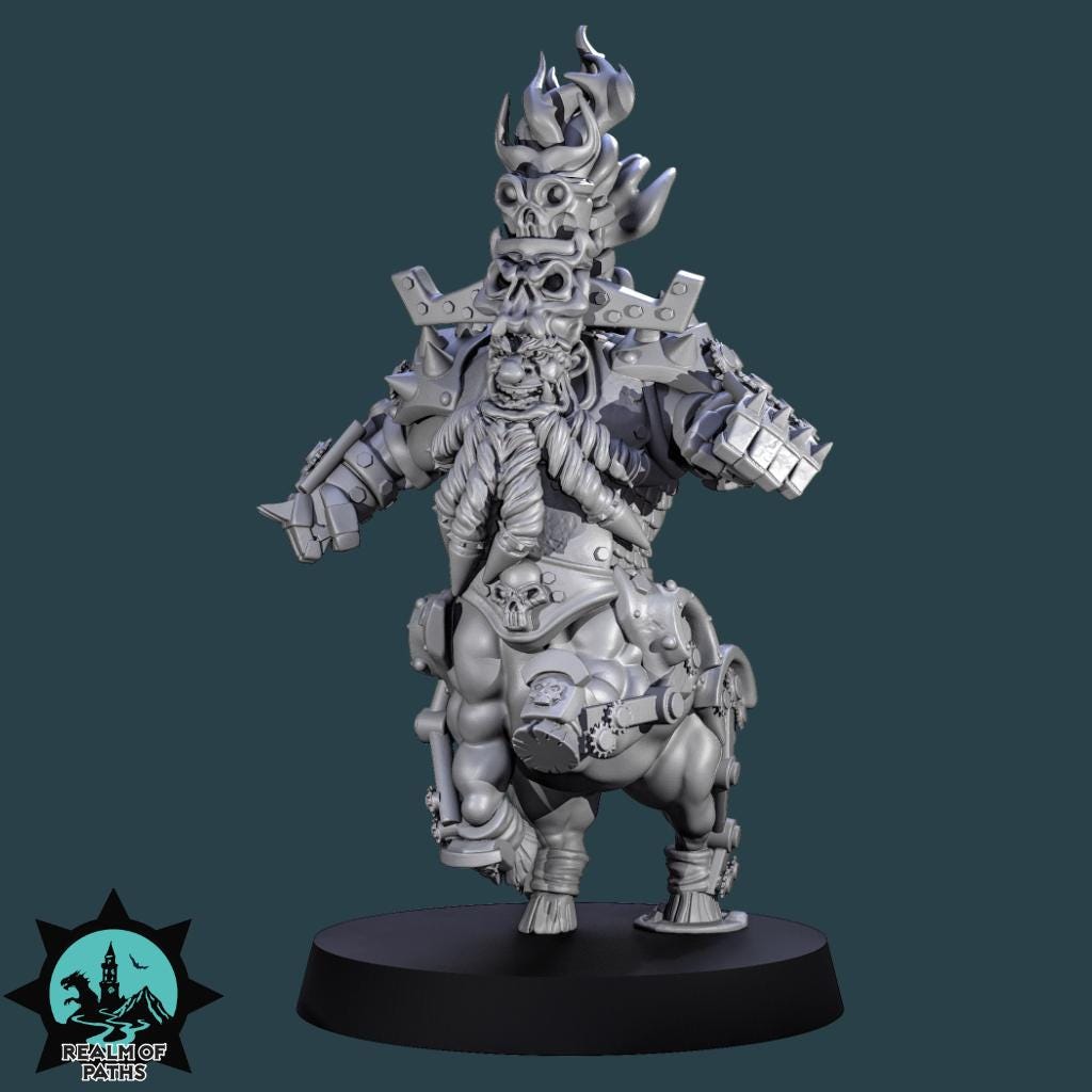 Realm of Paths Chaos Dwarf Fire Mechanics Football Team