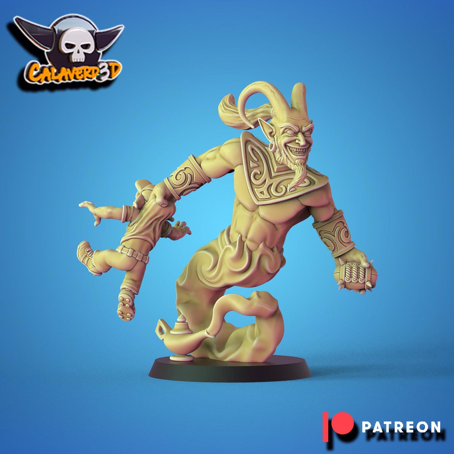 Calaverd3D Sultans of Chaos Dwarf Fantasy Football Team