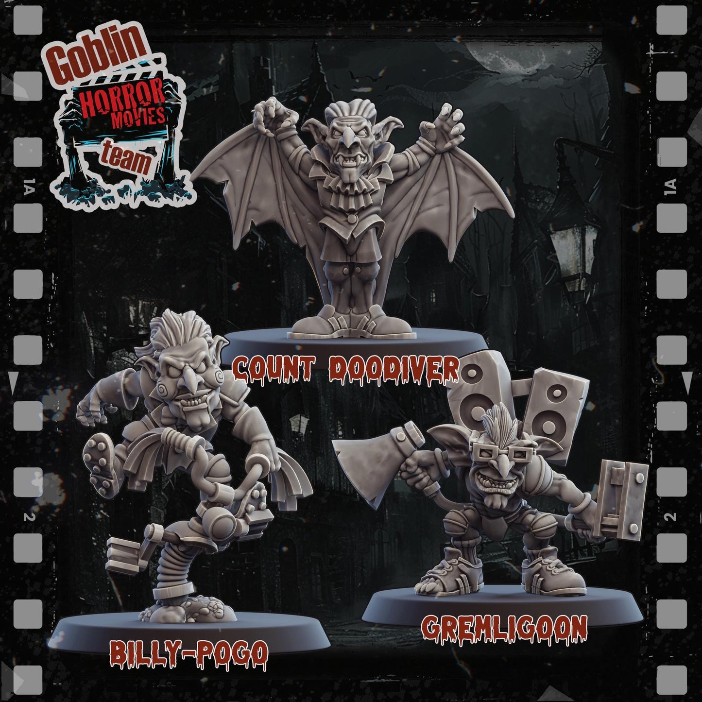 Ugni Goblin Horror Movie Fantasy Football Team