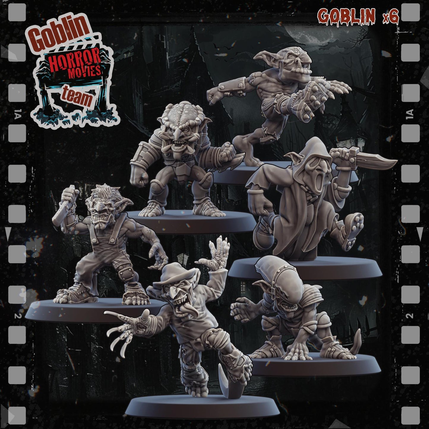 Ugni Goblin Horror Movie Fantasy Football Team