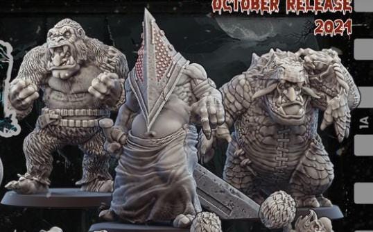 Ugni Goblin Horror Movie Fantasy Football Team