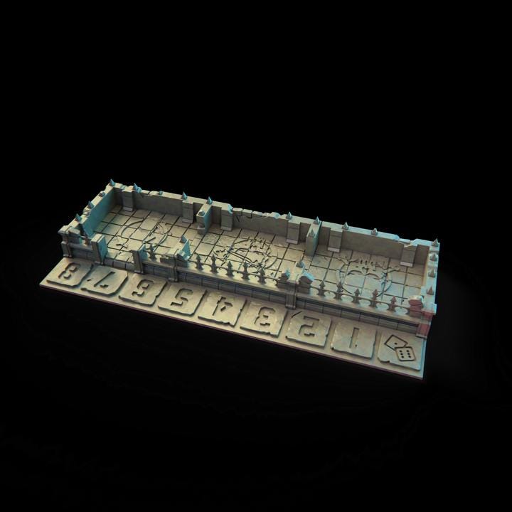 Big Child Creatives Fantasy Football Dice Tower