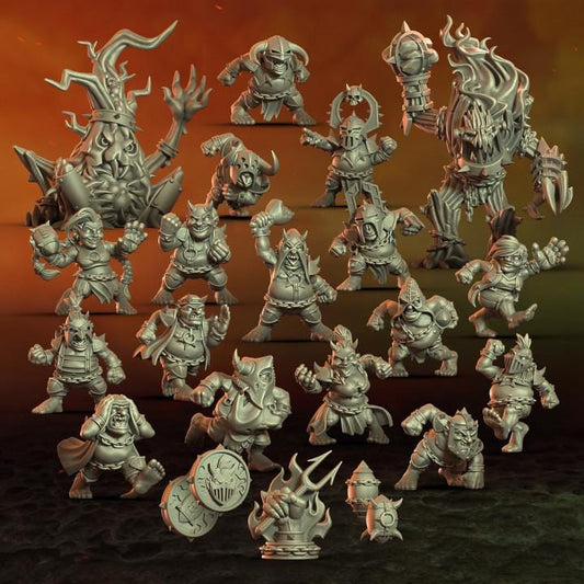 Punga Halfling Infernal Folks Fantasy Football Team