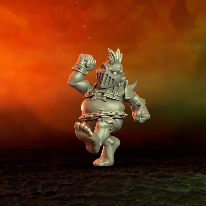 Punga Halfling Infernal Folks Fantasy Football Team