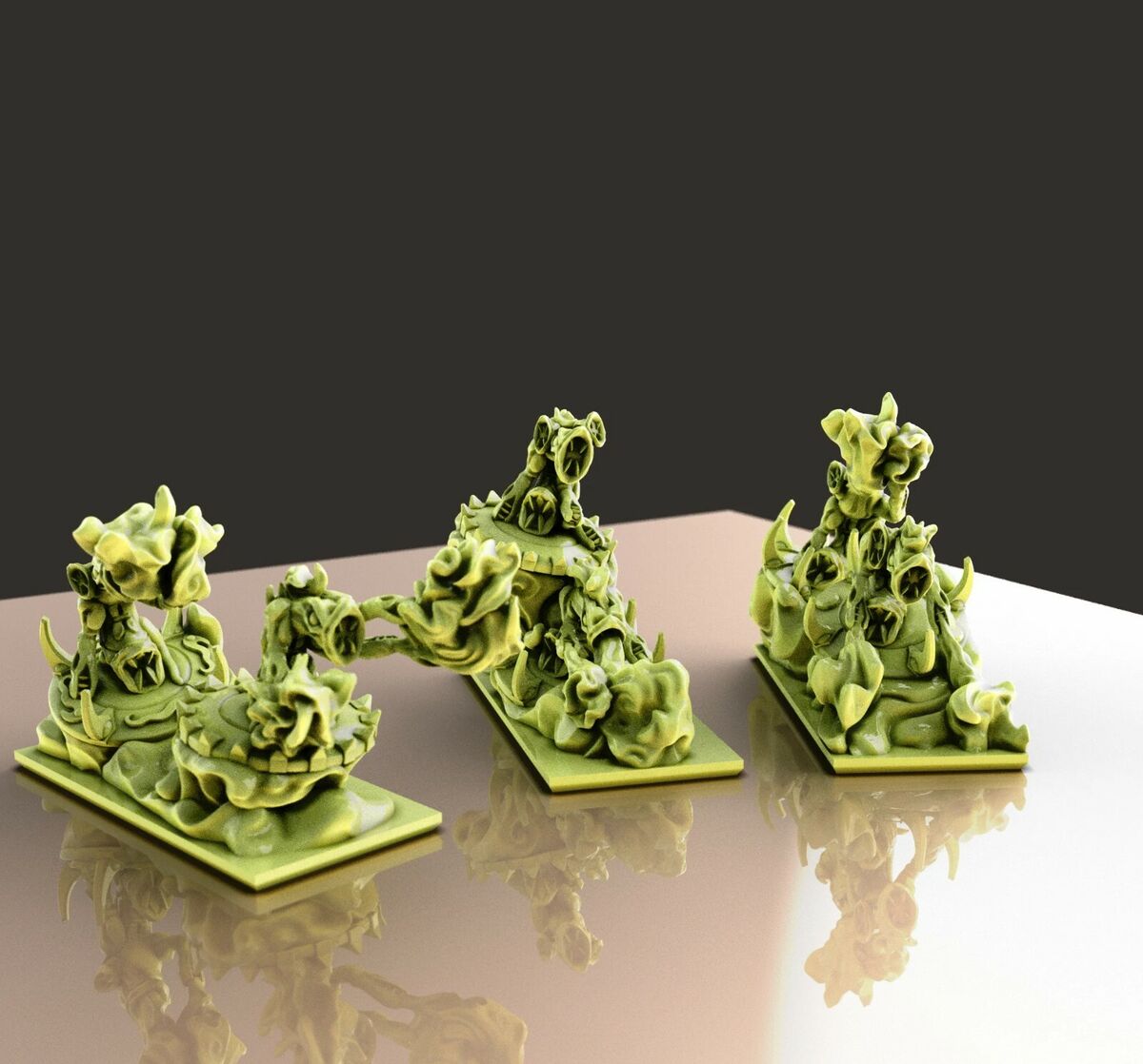 10mm Tzeentch Daemon Army by Ankylo Miniatures