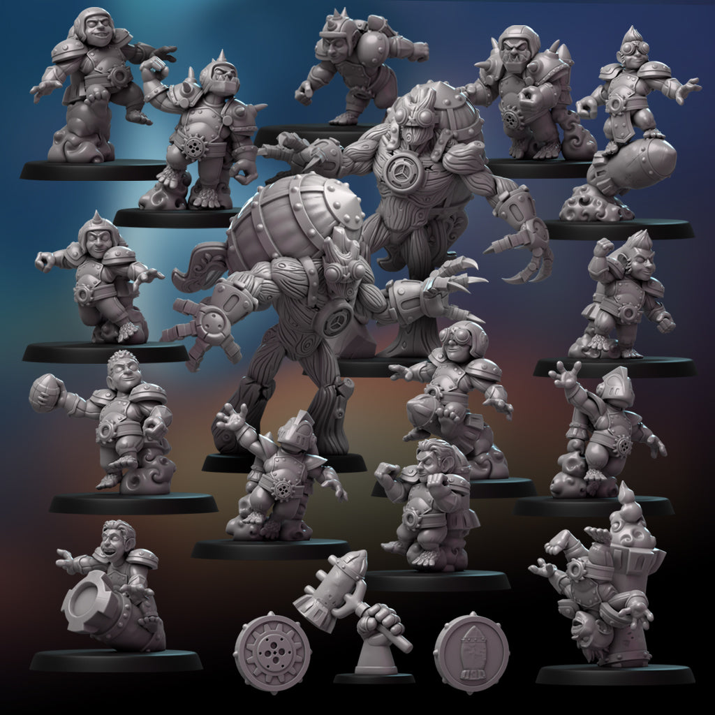Dice Heads Skybound Stunties Fantasy Football Team