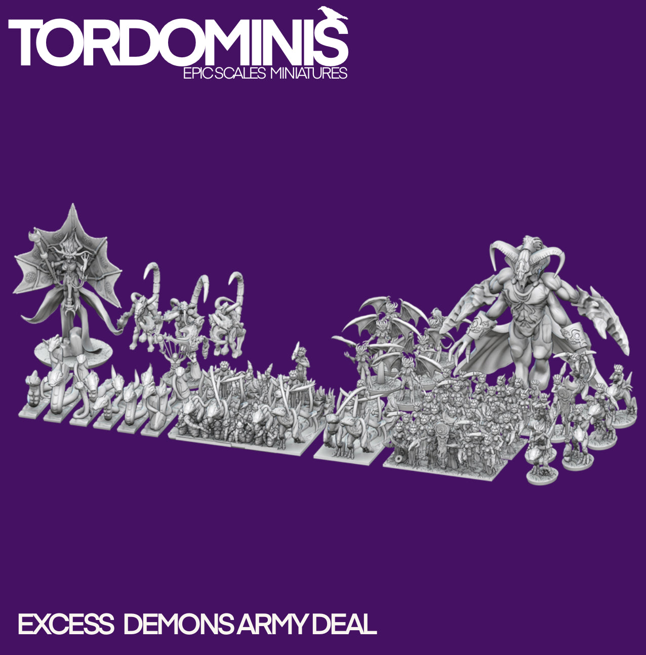 10mm Daemons of Excess Army by Tordo Miniatures