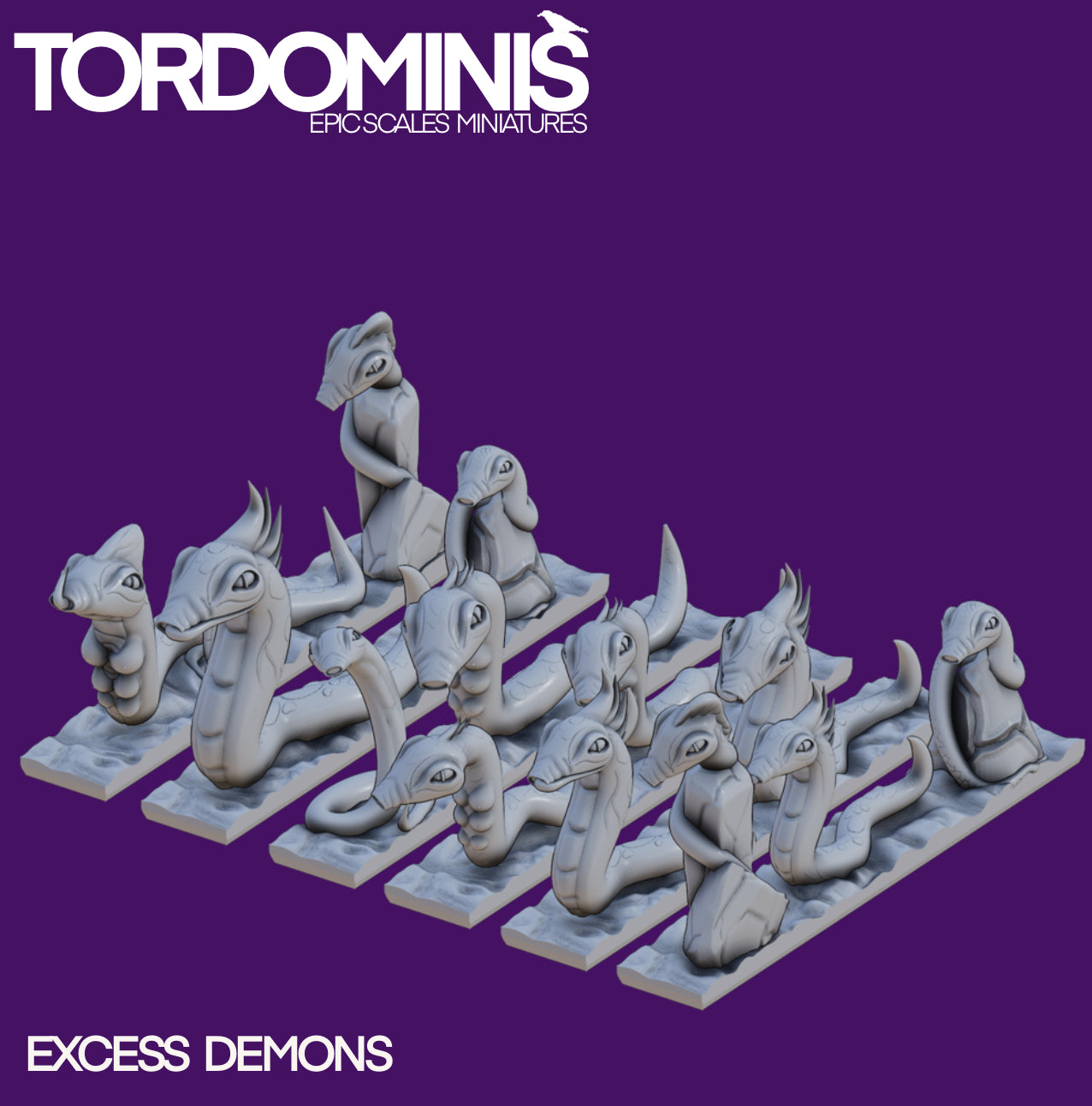 10mm Daemons of Excess Army by Tordo Miniatures