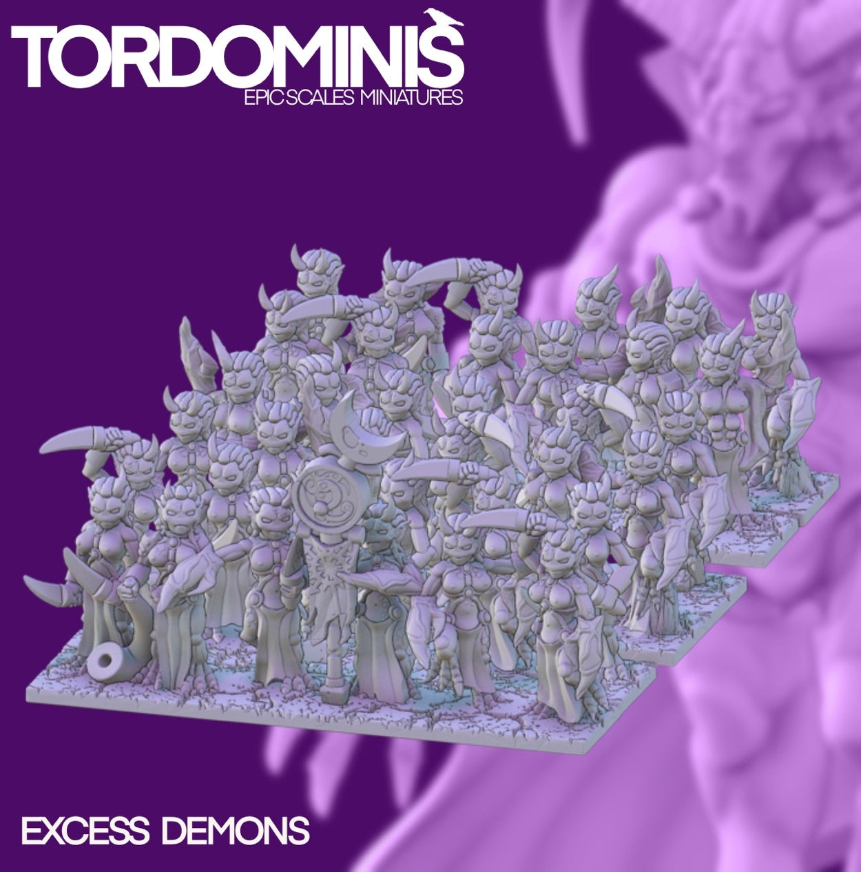 10mm Daemons of Excess Army by Tordo Miniatures