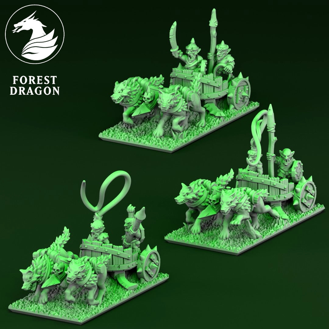 10mm Orcs and Goblins Army by Forest Dragon Miniatures
