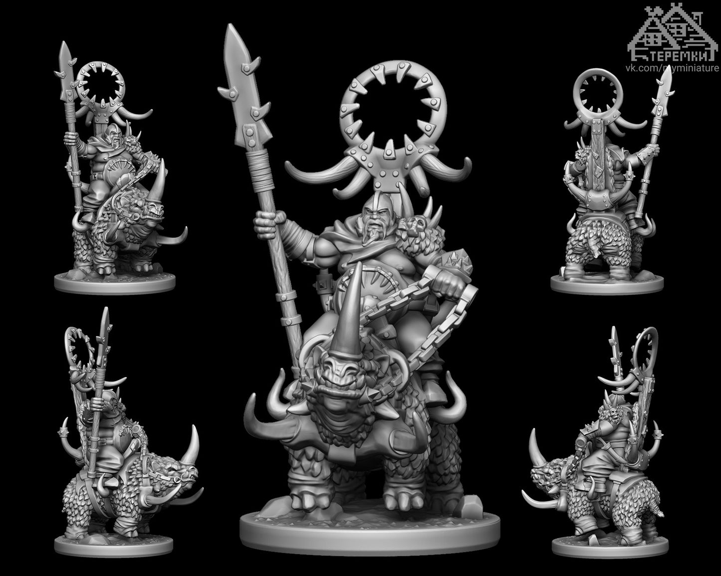 10mm Fantasy Battle Ogre Kingdom Army by Teremki Studios