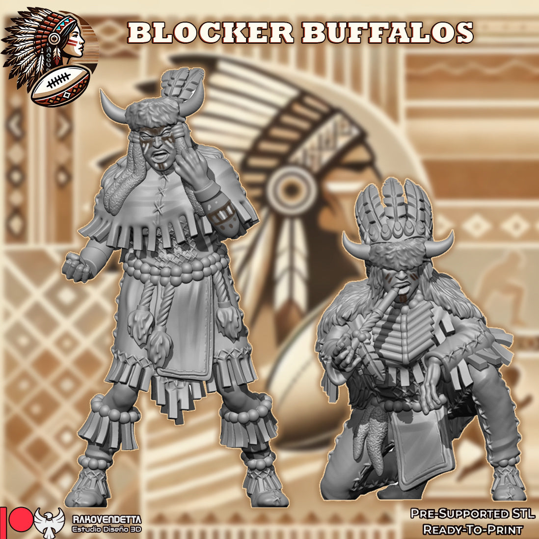 Rakovendetta Estudio Western Amazon Fantasy Football Team