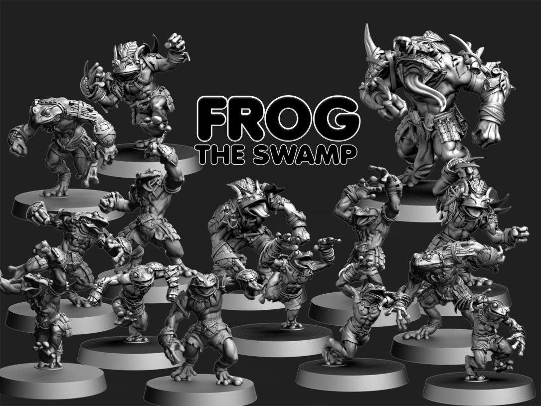 Realm of Paths Frog Fantasy Football Team