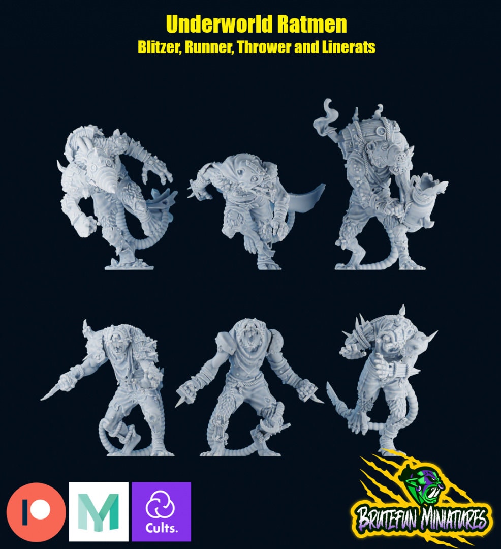 Brutefun Underworld Fantasy Football Team