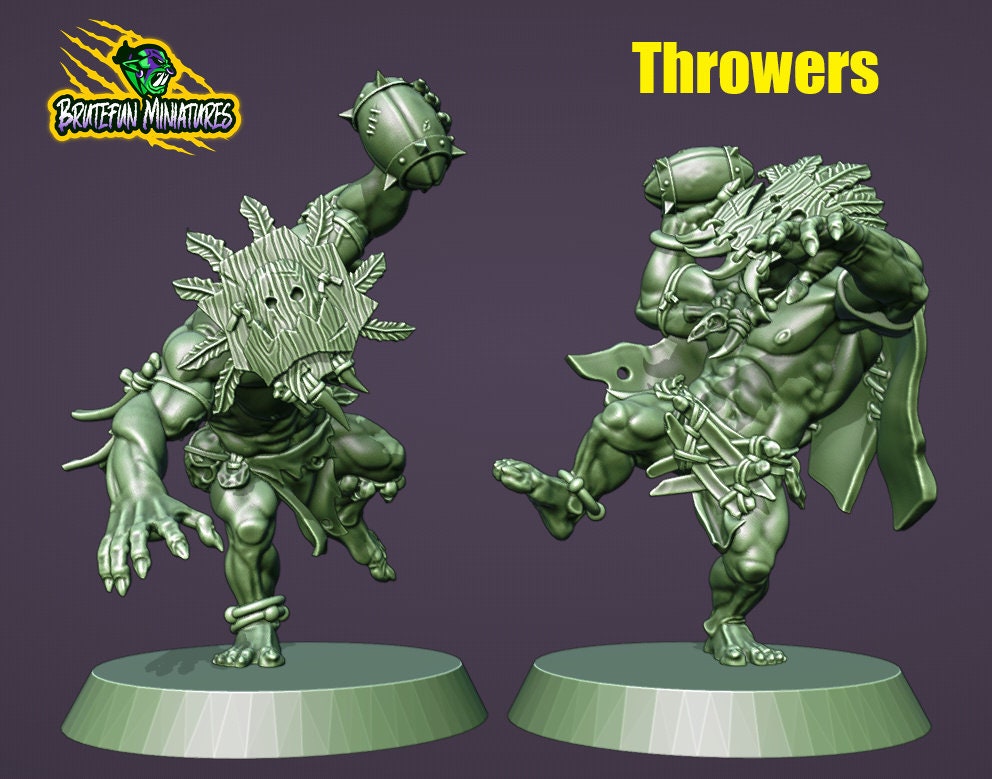 Brutefun Savage Orc Fantasy Football Team