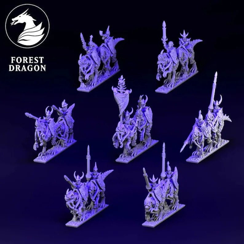 10mm Dire Elf Army by Forest Dragon