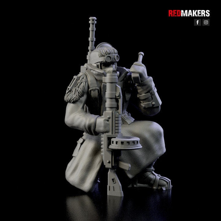 Redmakers Imperial Force Ice Warriors Squad - 40k