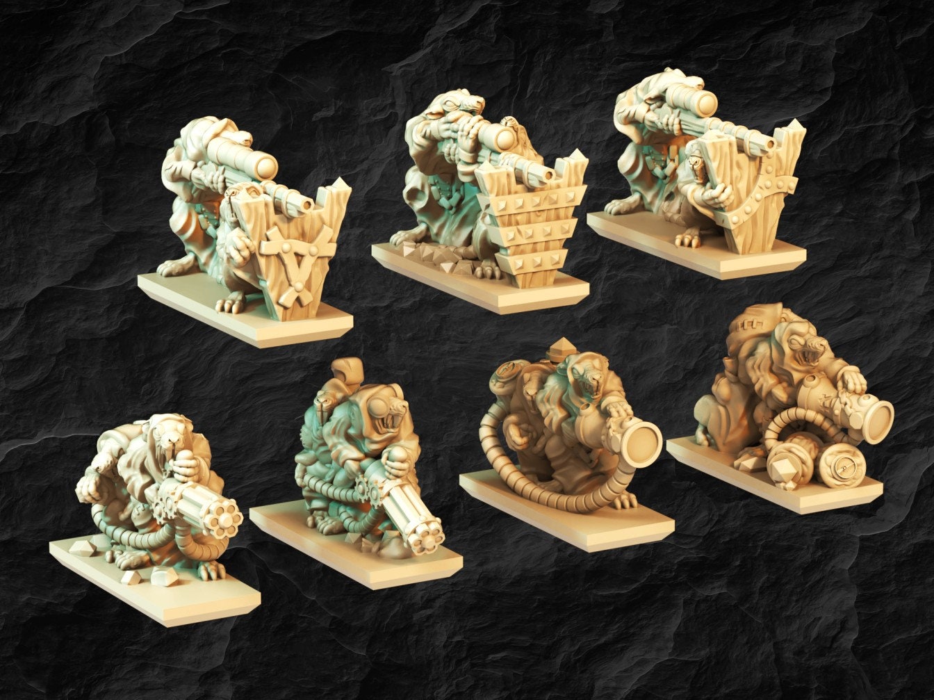 10mm Vermin Clans Army by Ankylo Miniatures