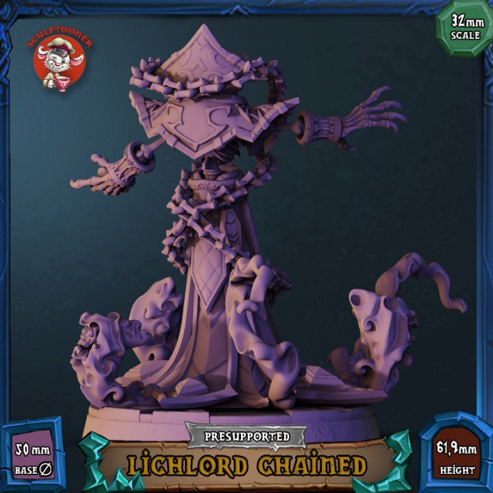 Sculptooner Warcraft Thematic LichLord