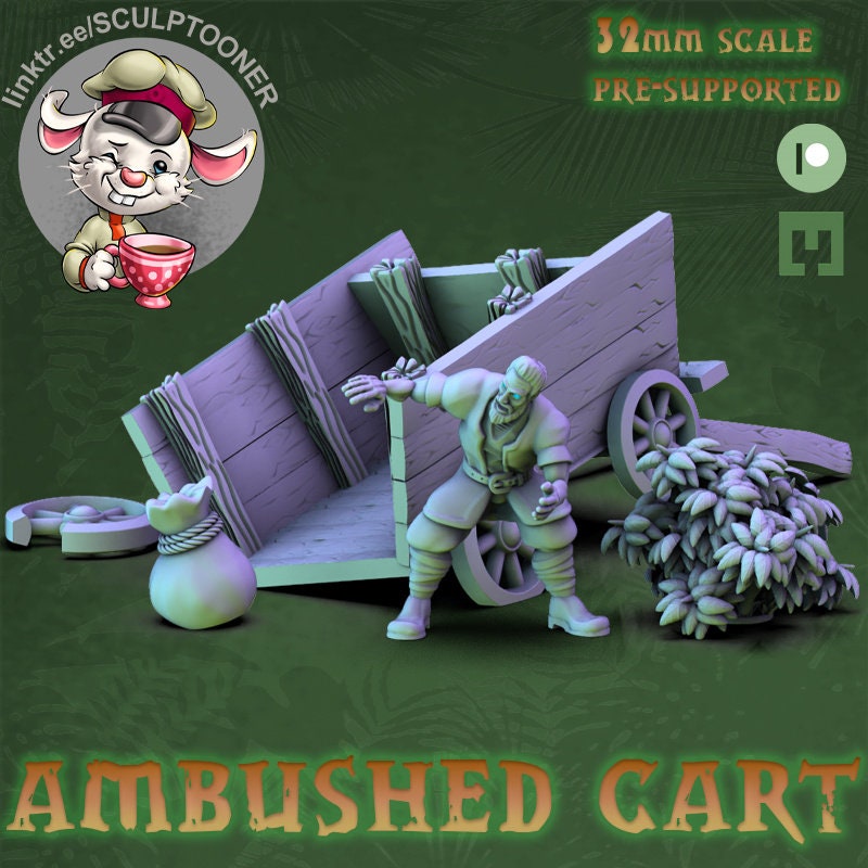 Sculptooner Warcraft Thematic Satyrs Ambush Set