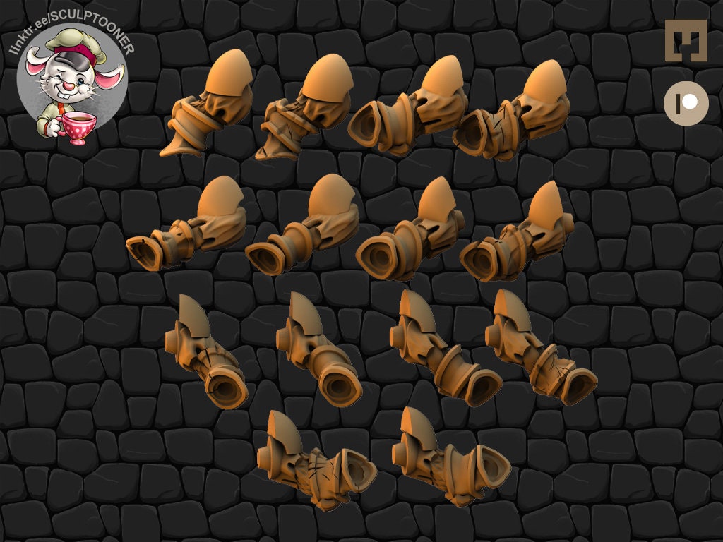 Sculptooner Warcraft Thematic Heavy Paladins