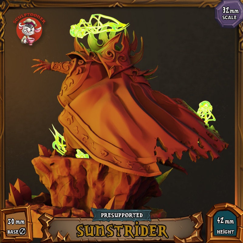 Sculptooner Warcraft Thematic Sun Strider