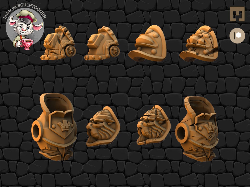 Sculptooner Warcraft Thematic Heavy Paladins