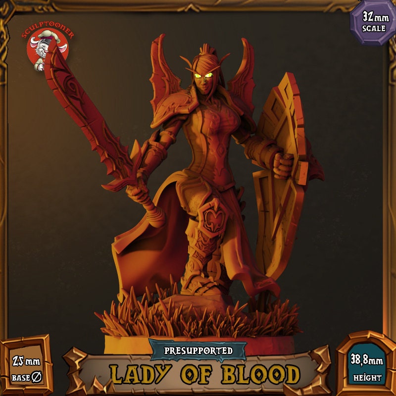 Sculptooner Warcraft Thematic Blood Elves I Set