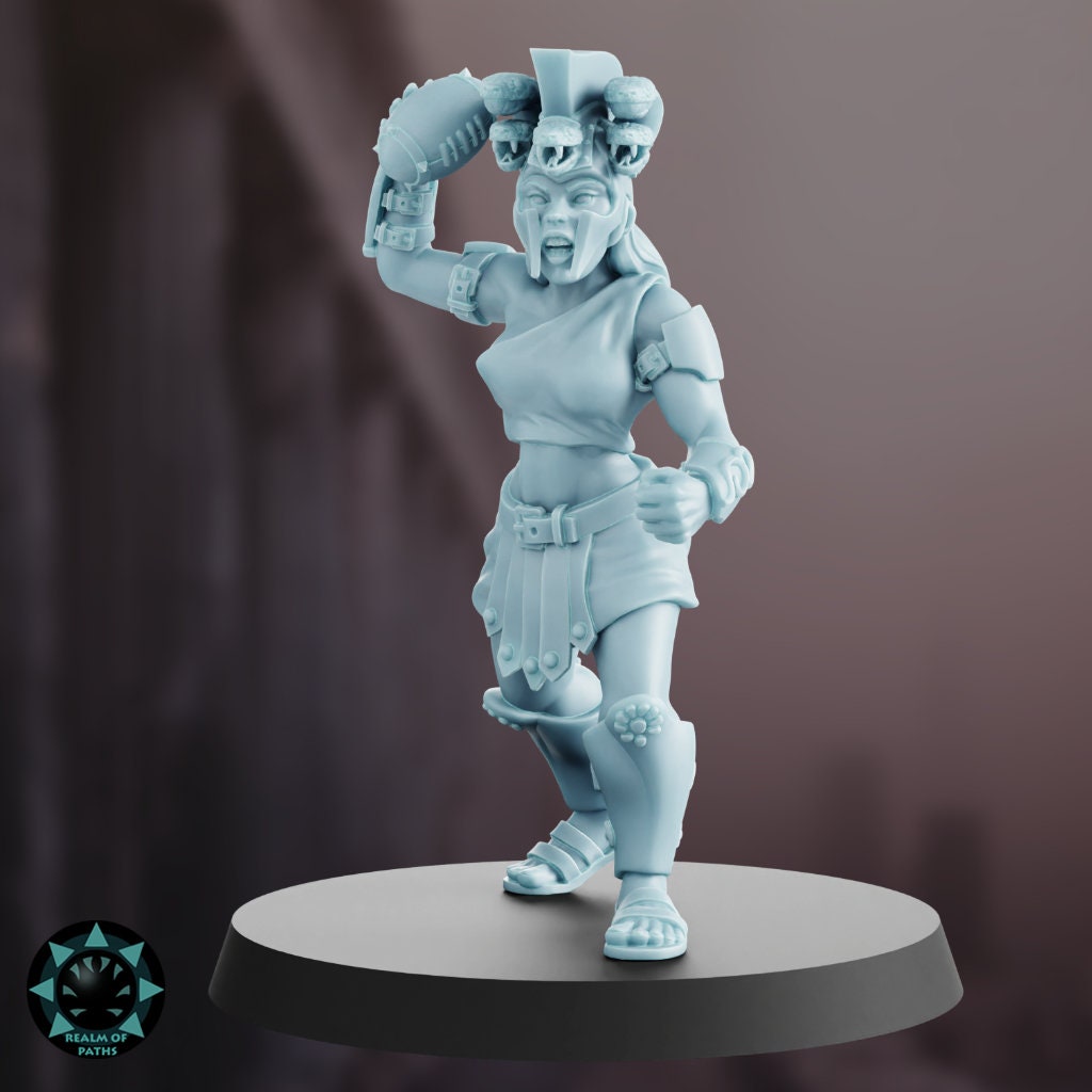 Realm of Paths Amazon Warrior Fantasy Football Team
