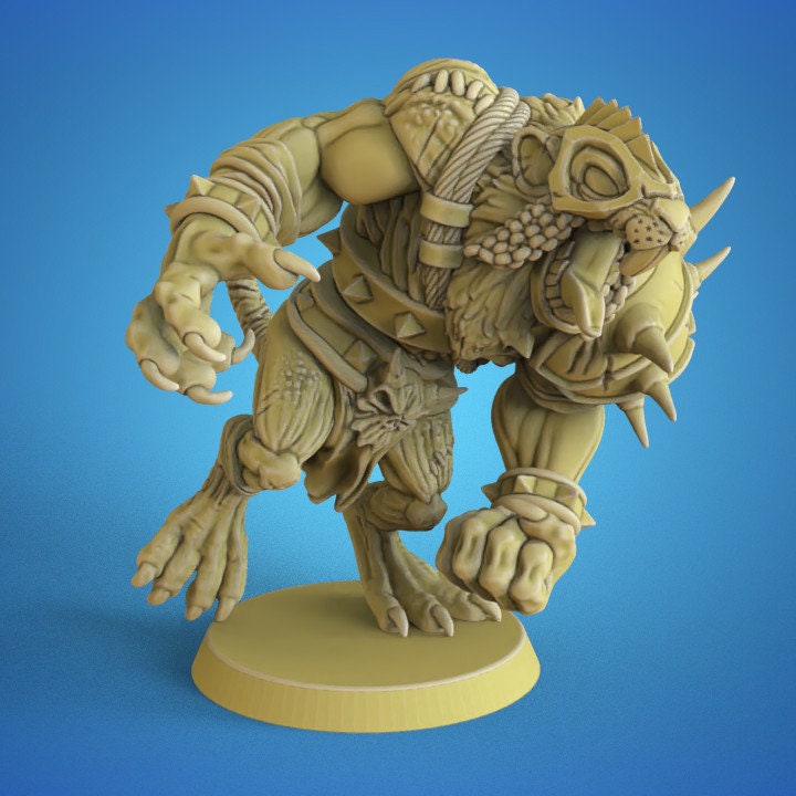Calaverd3D Guardians of the Sewer Ratmen Fantasy Football Team