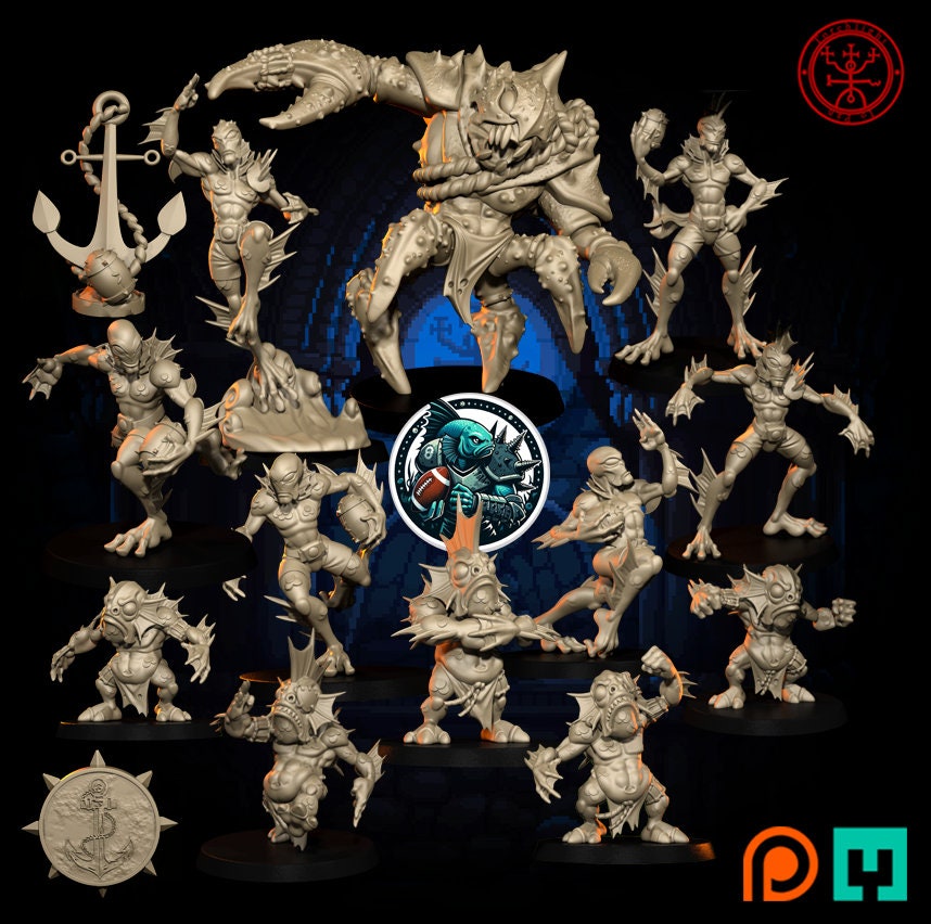 Torchlight Deepside Krakens Fantasy Football Team