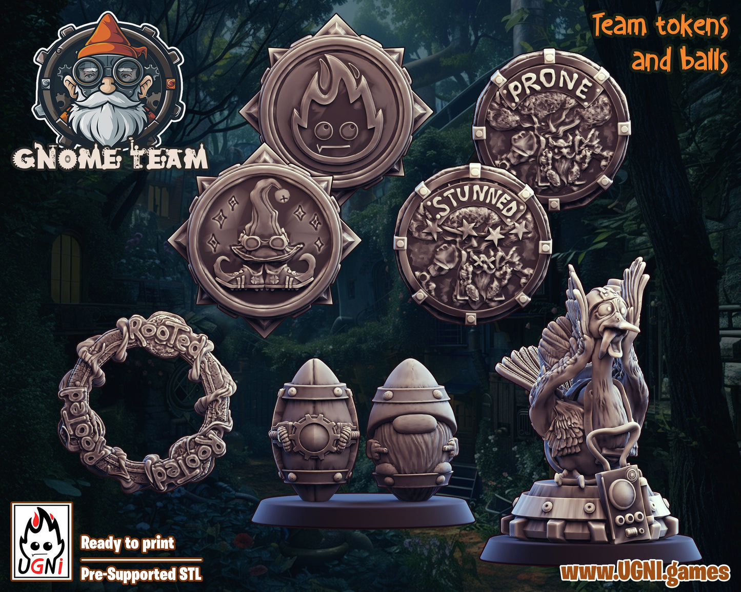 Ugni Gnome Fantasy Football Team