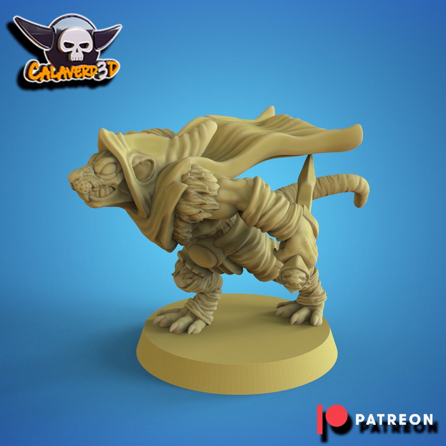 Calaverd3D Guardians of the Sewer Ratmen Fantasy Football Team