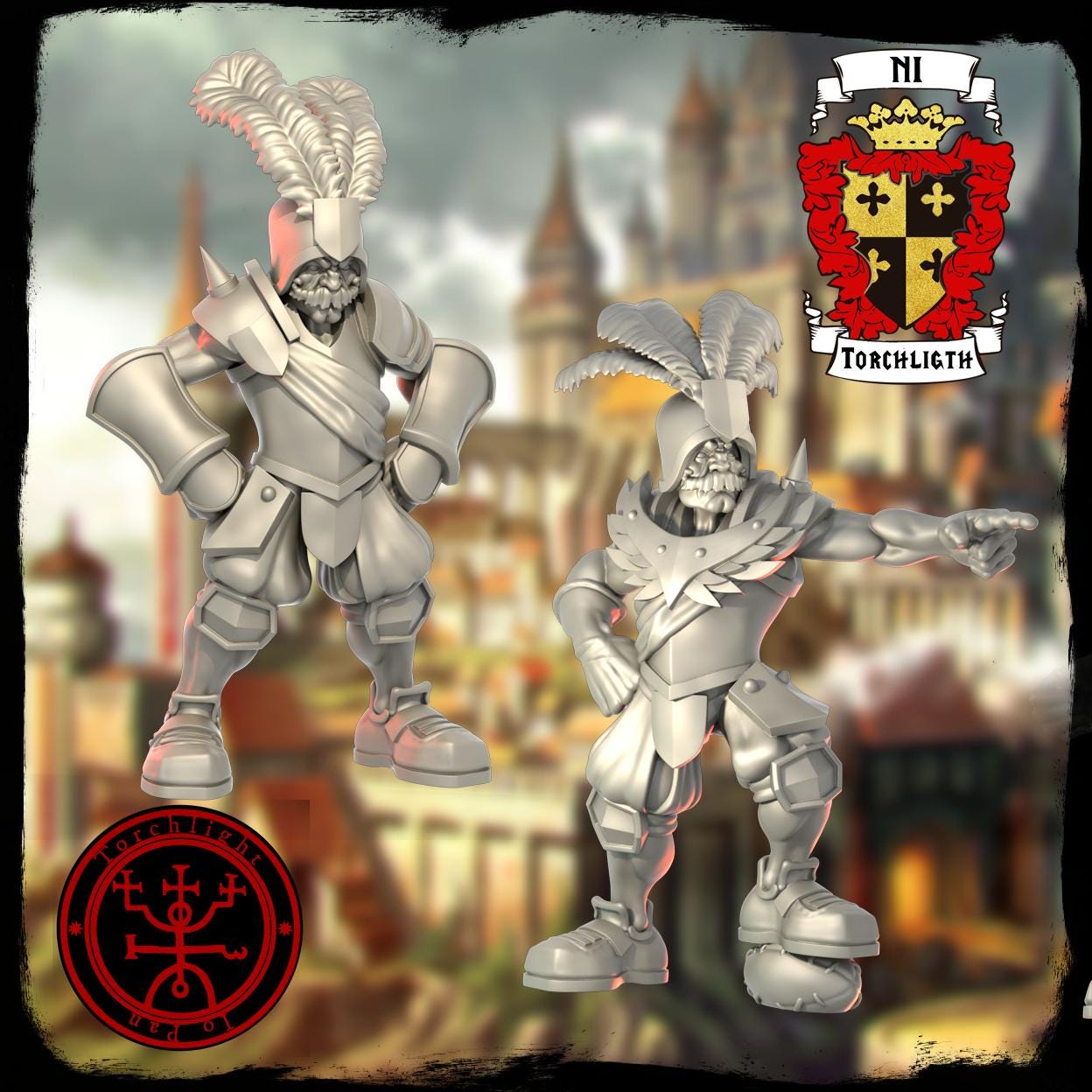 Torchlight Human Nobility Team Fantasy Football Team