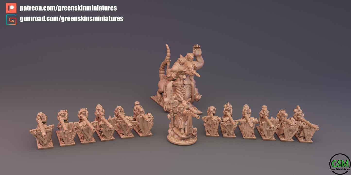 10mm Vermin Clans Army by Greenskin Miniatures