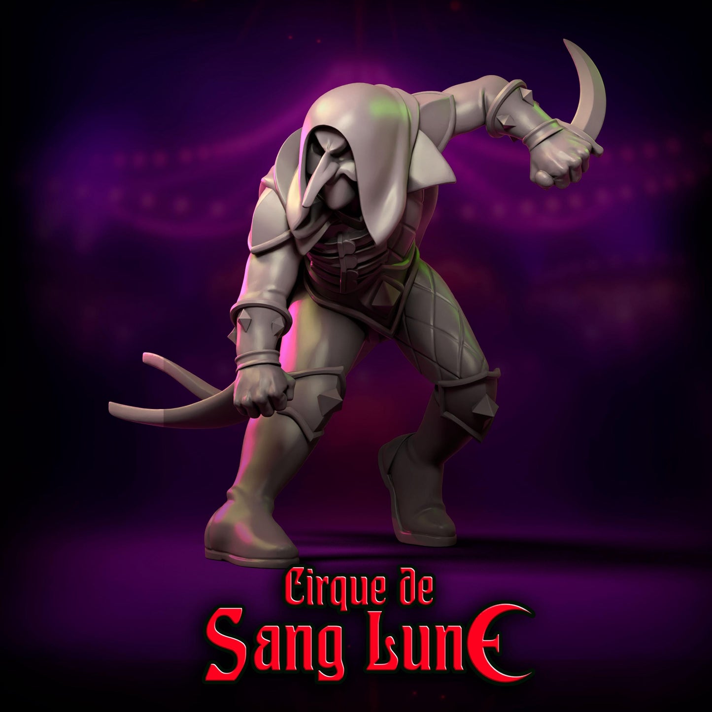 Punga Dark Elf Cirque de Sang Lune Fantasy Football Team