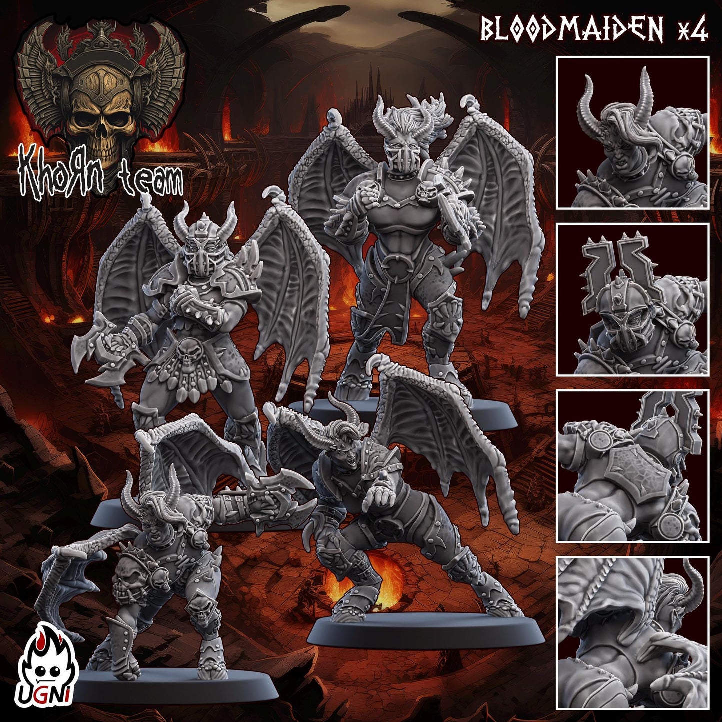 Ugni KhoЯn Bloody Valkyrie Fantasy Football Team