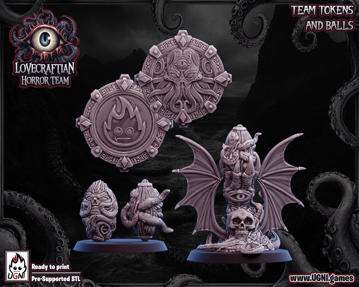 Ugni Lovecraftian Horror Team Fantasy Football Team