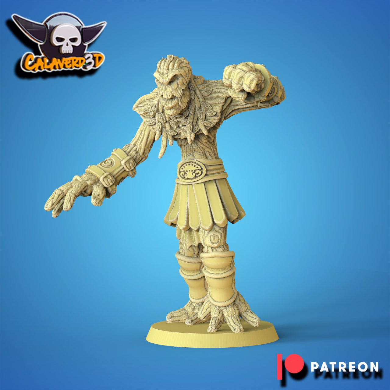Calaverd3D Gladiator Halflings Fantasy Football Team